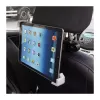 Logilink AA0121 Tablet-Rückbank-Halterung fürs Auto – Kopfstützenhalterung für 7-11'' Tablets, iPads & E-Reader, 360° drehbar, Schwarz