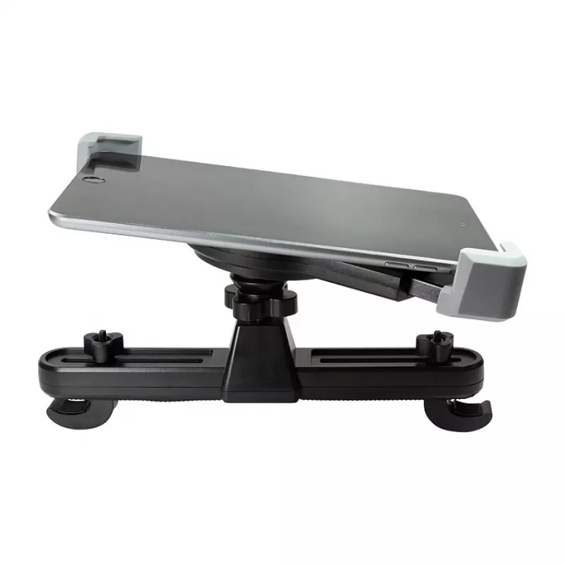 Logilink AA0121 Tablet-Rückbank-Halterung fürs Auto – Kopfstützenhalterung für 7-11'' Tablets, iPads & E-Reader, 360° drehbar, Schwarz