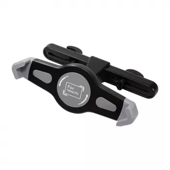 Logilink AA0121 Tablet-Rückbank-Halterung fürs Auto – Kopfstützenhalterung für 7-11'' Tablets, iPads & E-Reader, 360° drehbar, Schwarz