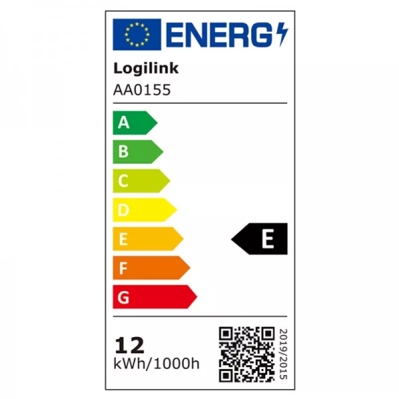 LOGILINK AA0155 LED Ring Fill Light mit Herzform und Stativ, 20,5 cm, 10 Helligkeitsstufen, 3000K-6000K, USB-A