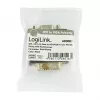 LogiLink AD0001 DVI-I auf VGA Adapter, DVI-I Stecker auf HD15 Buchse, 1080p, Schwarz