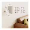 LogiLink BP0207W Lautsprecher-Wandhalterung für Sonos Era 100 & Era 300, Weiß, max. 5 kg