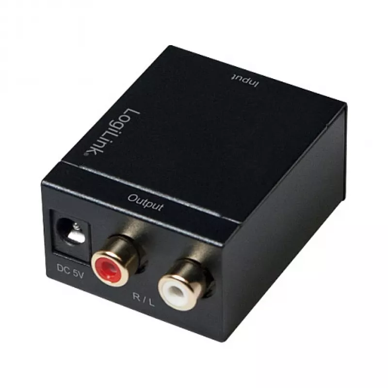 LogiLink CA0100 Digital-Analog-Audio-Konverter (SPDIF/Koaxial auf RCA Stereo)
