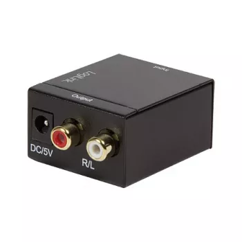 LogiLink CA0100 Digital-Analog-Audio-Konverter (SPDIF/Koaxial auf RCA Stereo)