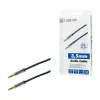 LogiLink CA10030 Premium 3.5mm TRS Klinkenkabel, Metallstecker, Blau, 0.3m