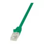 LogiLink Cat.5e U/UTP Gigabit Patchkabel, RJ45, 1,5 m, Grün