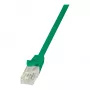 LOGILINK Cat.5e U/UTP Patchkabel 0,25 m grün
