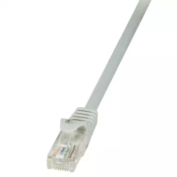 LogiLink Cat.6 U/UTP EconLine Patchkabel, Grau, 0,5 m CP2022U
