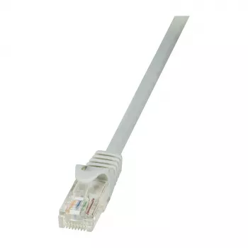 LogiLink Cat.6 U/UTP EconLine Patchkabel, Grau, 0,5 m CP2022U