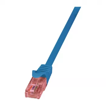 Logilink Cat.6 U/UTP Patchkabel, Blau, 5 m (PrimeLine)