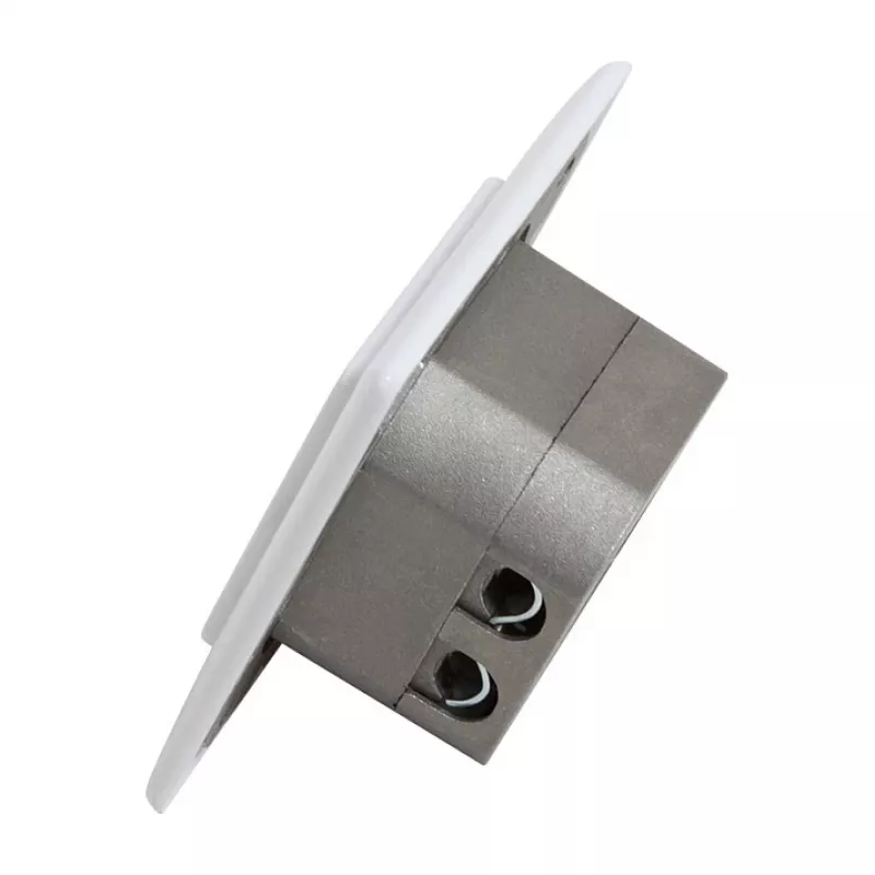 LOGILINK Cat.6 Wanddose 2xRJ45 STP Horizontal, Reinweiß