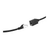 LogiLink Cat.6A Premium Patchkabel-Verlängerung, S/FTP, Schwarz, 3 m