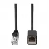 LogiLink Cat.6A Premium Patchkabel-Verlängerung, S/FTP, Schwarz, 3 m