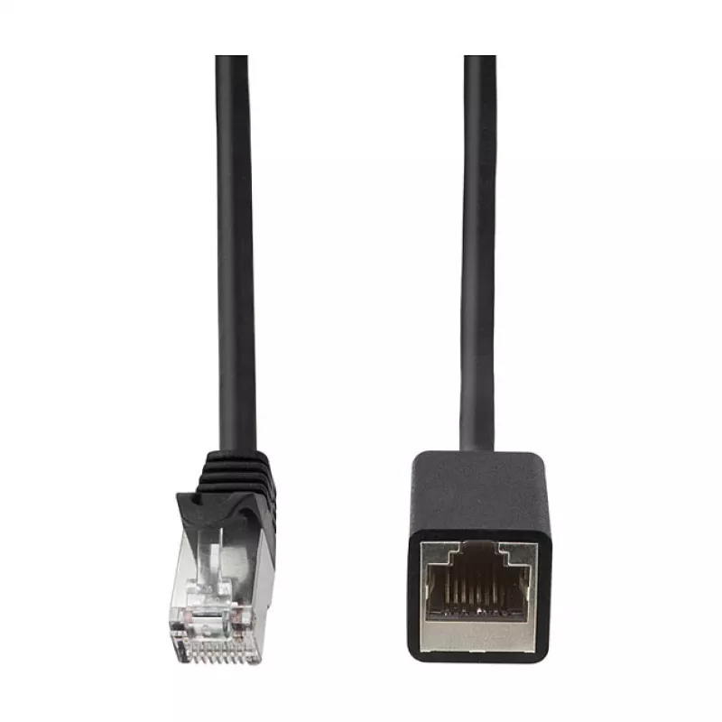 LogiLink Cat.6A Premium Patchkabel-Verlängerung, S/FTP, Schwarz, 3 m
