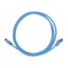 LogiLink Cat.6A S/FTP Ultraflex Patchkabel, GHMT-zertifiziert, Blau, 0,5 m