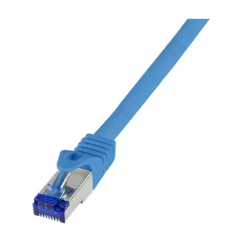 LOGILINK Cat.6A S/FTP Ultraflex Patchkabel, GHMT-zertifiziert, Blau, 5,0 m