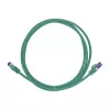 LogiLink Cat.6A S/FTP Ultraflex Patchkabel, GHMT-zertifiziert, Grün, 1,0 m