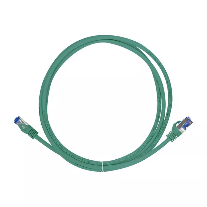 LogiLink Cat.6A S/FTP Ultraflex Patchkabel, GHMT-zertifiziert, Grün, 1,0 m