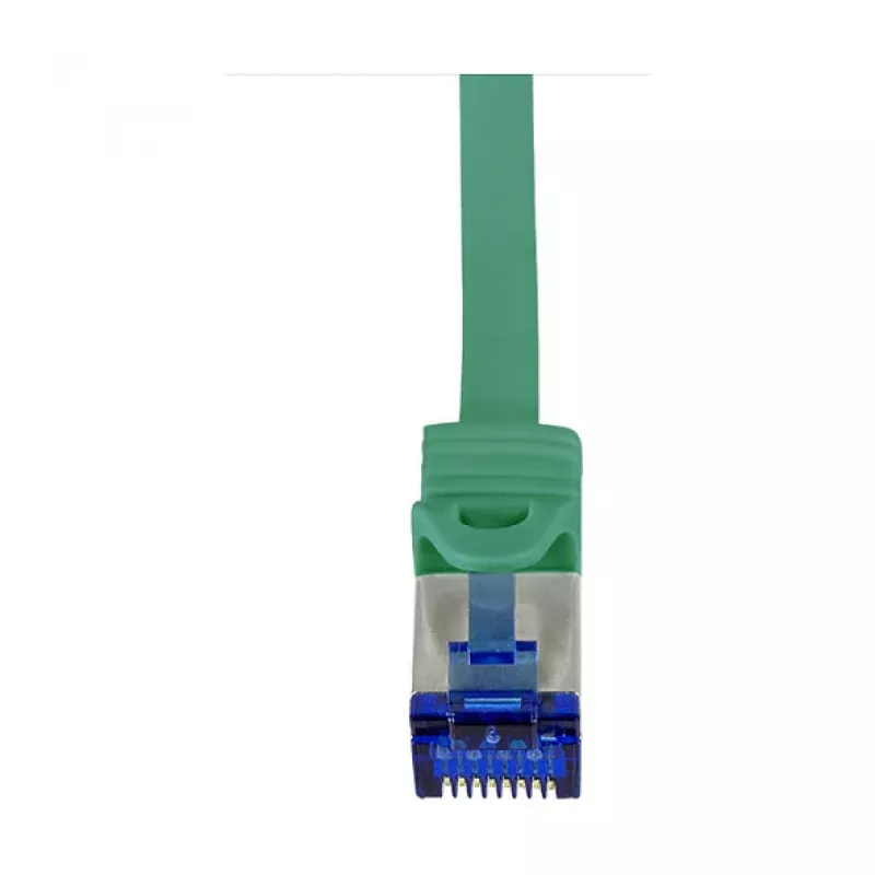 LogiLink Cat.6A S/FTP Ultraflex Patchkabel, GHMT-zertifiziert, Grün, 1,0 m
