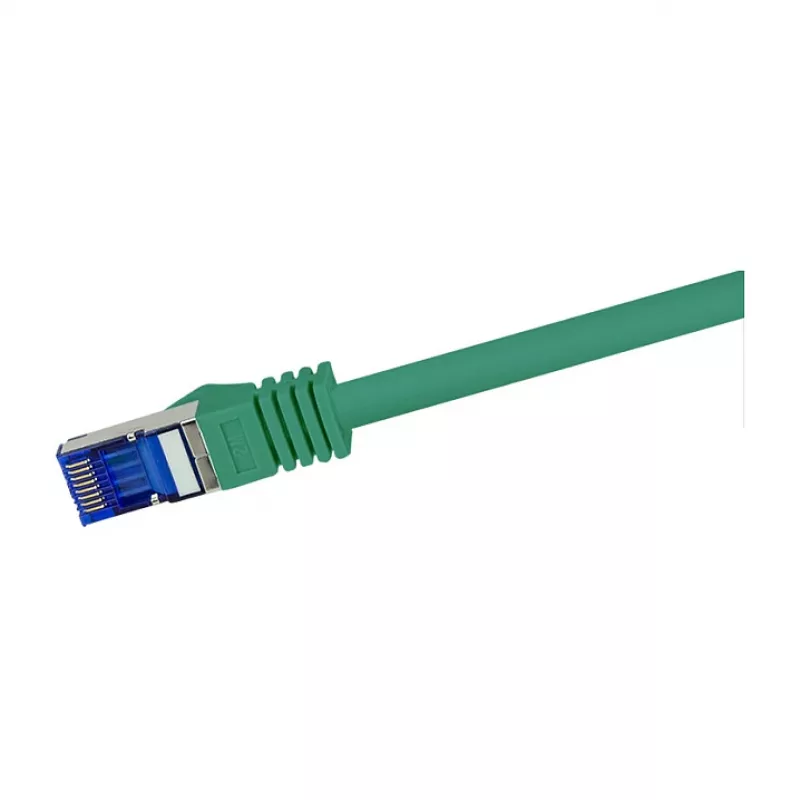 LogiLink Cat.6A S/FTP Ultraflex Patchkabel, GHMT-zertifiziert, Grün, 1,0 m