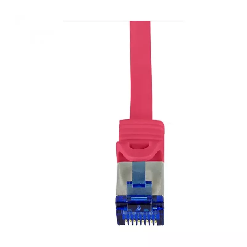LogiLink Cat.6A S/FTP Ultraflex Patchkabel, GHMT-zertifiziert, Rot, 1,0 m