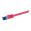 LogiLink Cat.6A S/FTP Ultraflex Patchkabel, GHMT-zertifiziert, Rot, 1,0 m