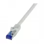 LogiLink Cat.6A S/FTP Ultraflex Patchkabel, Grau, 1,0 m, GHMT-zertifiziert
