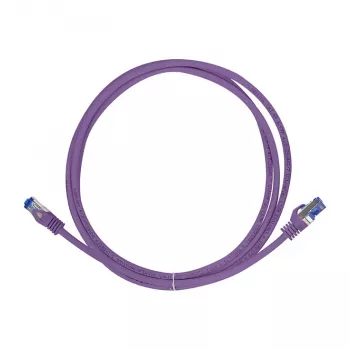 LogiLink Cat.6A S/FTP Ultraflex Patchkabel, Lila, 1,0 m, GHMT-zertifiziert