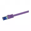 LogiLink Cat.6A S/FTP Ultraflex Patchkabel, Lila, 1,0 m, GHMT-zertifiziert
