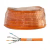 LogiLink Cat.7 1000 MHz Installationskabel 23 AWG S/FTP 50m, Orange