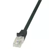 LogiLink Cat.6 U/UTP Patchkabel, 1,5 m, Schwarz, EconLine