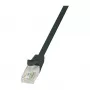 LogiLink Cat.6 U/UTP Patchkabel, 1,5 m, Schwarz, EconLine