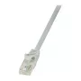 LogiLink CP2012U Cat.6 U/UTP Patchkabel, 0,25 m, Grau, Snagless