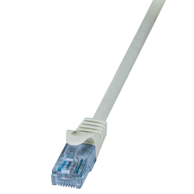 LogiLink CP3062U Cat.6A U/UTP Ethernet Patch Cable, RJ45, Grau, 3,3 m