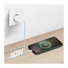 LogiLink CU0329 USB 2.0 Type-C Kabel, A/M auf C/M, 480 Mbps, 60W, Nylon, Blau, 0,5 m