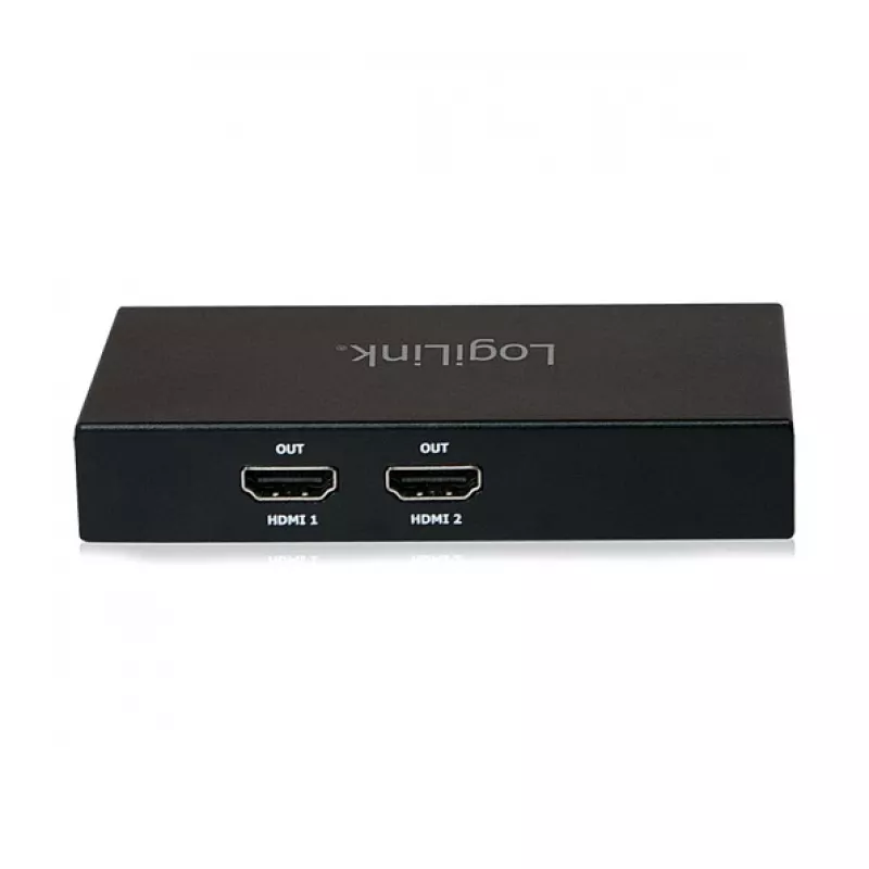 LogiLink DisplayPort Splitter 1x2 Mini DP auf 2x HDMI 4K 30Hz HDCP