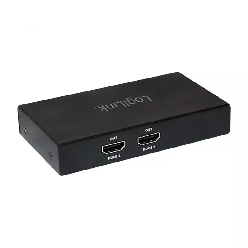 LogiLink DisplayPort Splitter 1x2 Mini DP auf 2x HDMI 4K 30Hz HDCP