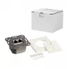 LogiLink DSIT Unterputz Cat. 6a geschirmte 2-Port RJ45 Anschlussdose Elfenbein