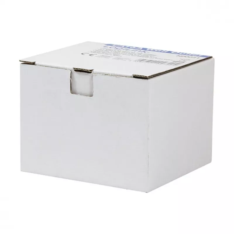 LogiLink DSIT Unterputz Cat. 6a geschirmte 2-Port RJ45 Anschlussdose Elfenbein