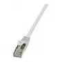 LogiLink Cat.6 F/UTP Patchkabel, 0,5 m, Grau, EconLine