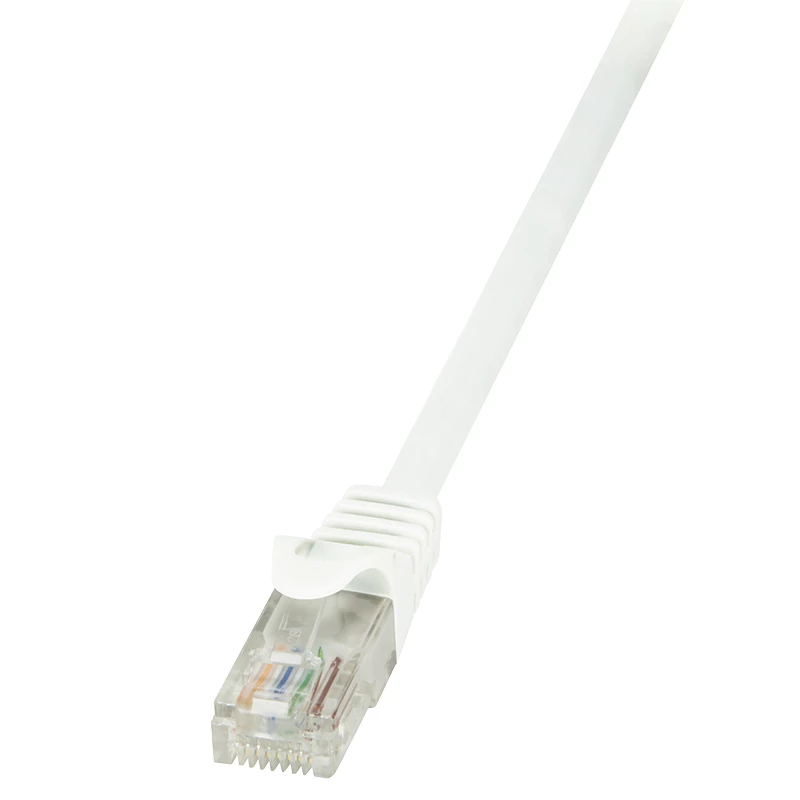 LogiLink EconLine Cat.6 U/UTP Patchkabel, RJ45, 1,5 m, Weiß