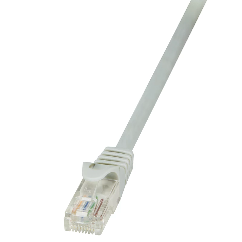 LogiLink EconLine Cat.6 U/UTP RJ45 Patchkabel – 1m, Grau (CP2032U)