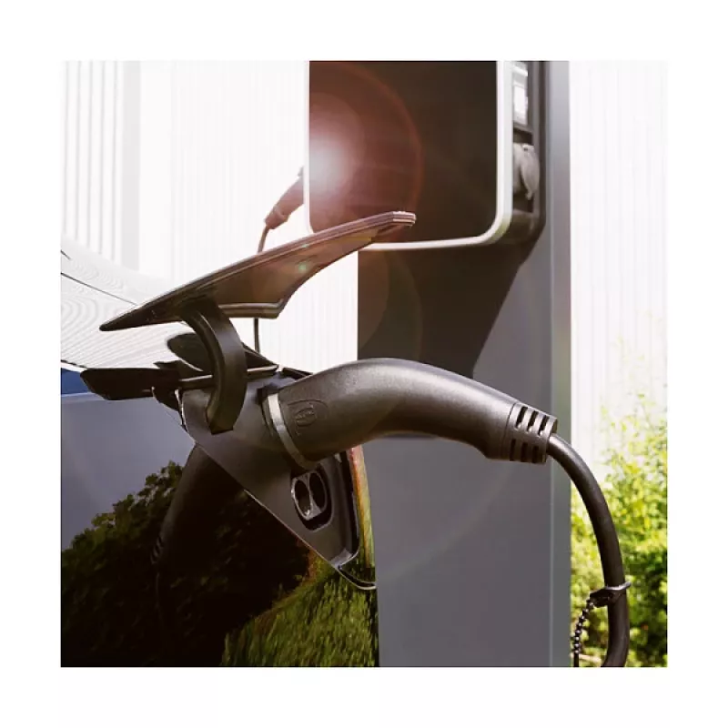 LogiLink Ladekabel für Elektroautos Typ 2, 11 kW, 3-Phasen, 20 A, 10 m, Schwarz