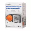 LogiLink Energy Cost Meter Outdoor, IP44 Spritzwassergeschützt, 16A, 3680W, Schuko, LCD