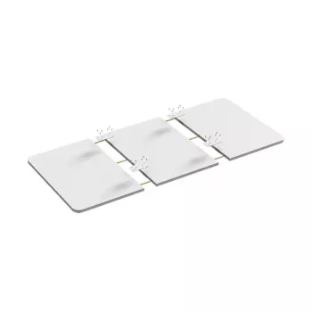 LOGILINK EO0038 Tischplatte, 3-teilig, 1200x600mm, Weiß