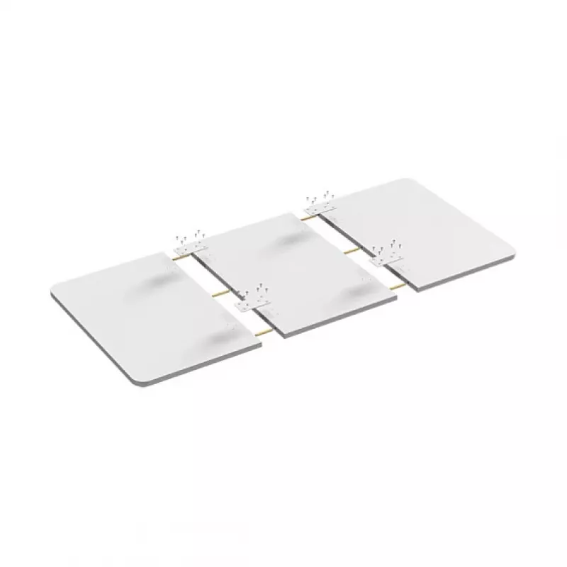 LOGILINK EO0038 Tischplatte, 3-teilig, 1200x600mm, Weiß