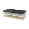 LOGILINK EO0039 Tischplatte, 3-teilig, 1200x600mm, Schwarz