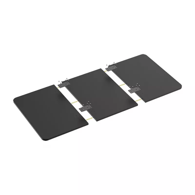 LOGILINK EO0039 Tischplatte, 3-teilig, 1200x600mm, Schwarz