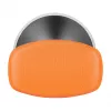 LOGILINK EO0071 Ergonomischer höhenverstellbarer Wackelhocker, Orange – 120 kg Belastbarkeit, Gasfeder