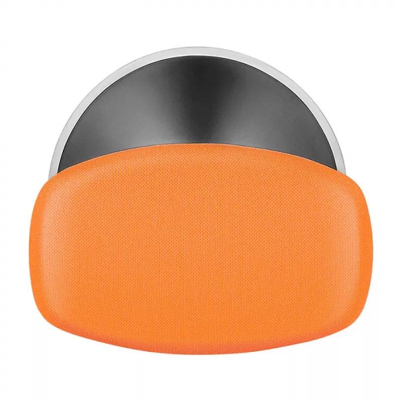 LOGILINK EO0071 Ergonomischer höhenverstellbarer Wackelhocker, Orange – 120 kg Belastbarkeit, Gasfeder